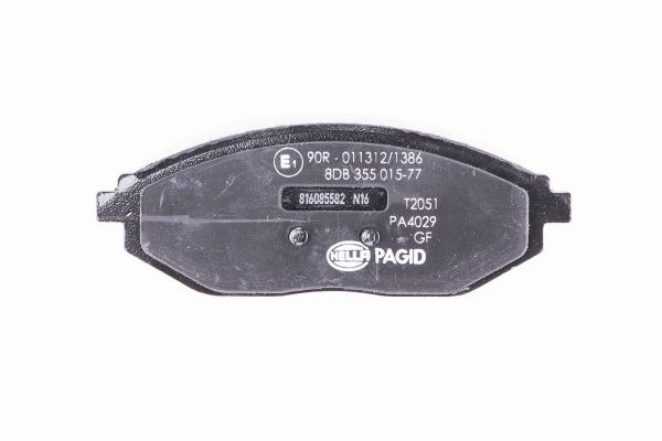 BEHR HELLA SERVICE - 8DB355015771 - Комплект тормозных колодок, дисковый тормоз