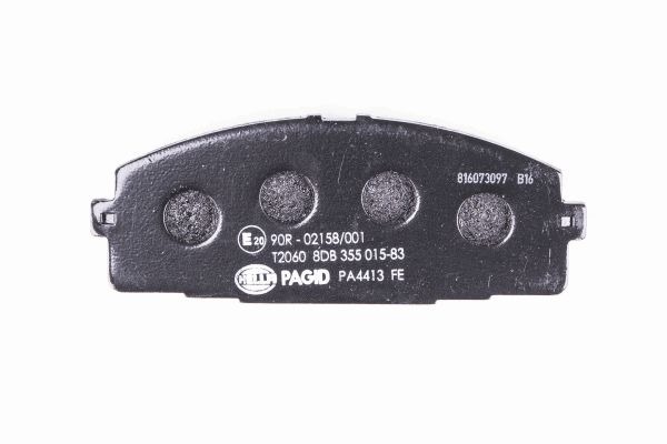 BEHR HELLA SERVICE - 8DB355015831 - Комплект тормозных колодок, дисковый тормоз BEHR HELLA SERVICE - 8DB355015831 - Комплект тормозных колодок, дисковый тормоз