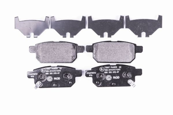 BEHR HELLA SERVICE - 8DB355015871 - Комплект тормозных колодок, дисковый тормоз