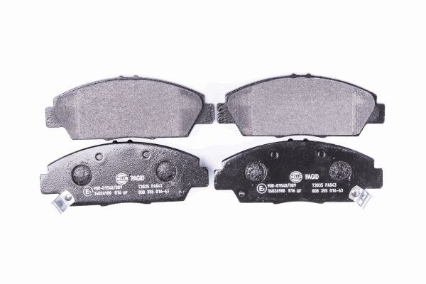 BEHR HELLA SERVICE - 8DB355016631 - Комплект тормозных колодок, дисковый тормоз