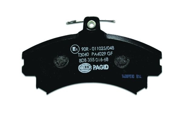 BEHR HELLA SERVICE - 8DB355016681 - Комплект тормозных колодок, дисковый тормоз BEHR HELLA SERVICE - 8DB355016681 - Комплект тормозных колодок, дисковый тормоз