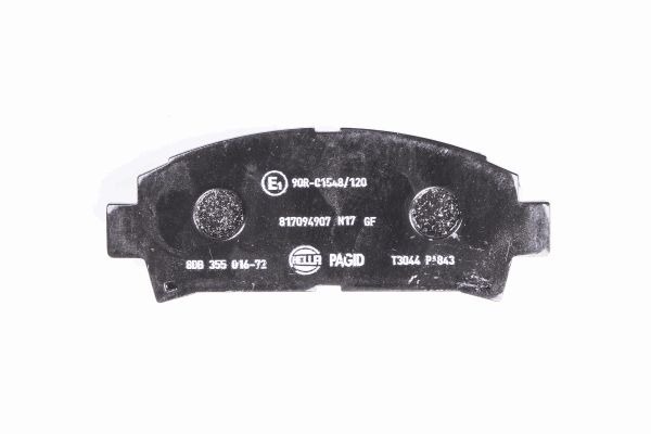 BEHR HELLA SERVICE - 8DB355016721 - Комплект тормозных колодок, дисковый тормоз BEHR HELLA SERVICE - 8DB355016721 - Комплект тормозных колодок, дисковый тормоз