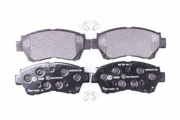 BEHR HELLA SERVICE - 8DB355016771 - Комплект тормозных колодок, дисковый тормоз