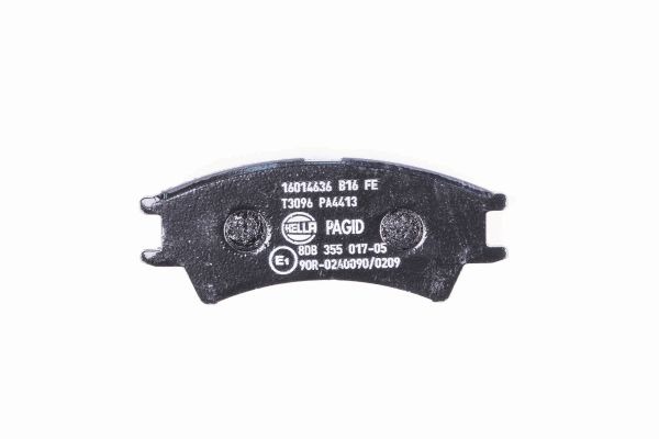 BEHR HELLA SERVICE - 8DB355017051 - Комплект тормозных колодок, дисковый тормоз