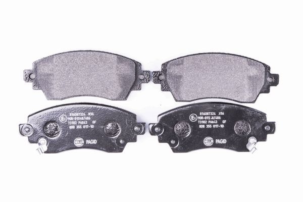BEHR HELLA SERVICE - 8DB355017101 - Комплект тормозных колодок, дисковый тормоз