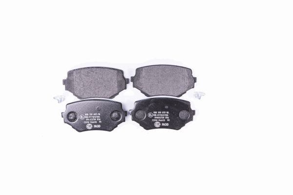 BEHR HELLA SERVICE - 8DB355017181 - Комплект тормозных колодок, дисковый тормоз