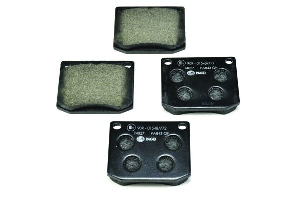 BEHR HELLA SERVICE - 8DB355017381 - Комплект тормозных колодок, дисковый тормоз