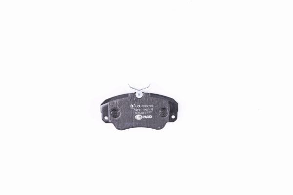 BEHR HELLA SERVICE - 8DB355017771 - Комплект тормозных колодок, дисковый тормоз
