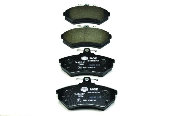 BEHR HELLA SERVICE - 8DB355017891 - Комплект тормозных колодок, дисковый тормоз BEHR HELLA SERVICE - 8DB355017891 - Комплект тормозных колодок, дисковый тормоз