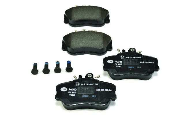 BEHR HELLA SERVICE - 8DB355018041 - Комплект тормозных колодок, дисковый тормоз BEHR HELLA SERVICE - 8DB355018041 - Комплект тормозных колодок, дисковый тормоз