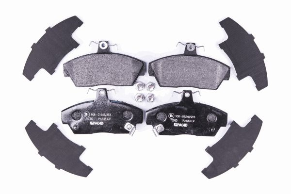 BEHR HELLA SERVICE - 8DB355018161 - Комплект тормозных колодок, дисковый тормоз BEHR HELLA SERVICE - 8DB355018161 - Комплект тормозных колодок, дисковый тормоз