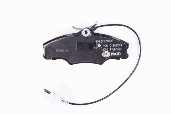 BEHR HELLA SERVICE - 8DB355018201 - Комплект тормозных колодок, дисковый тормоз