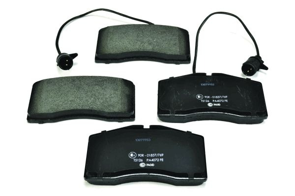 BEHR HELLA SERVICE - 8DB355018491 - Комплект тормозных колодок, дисковый тормоз