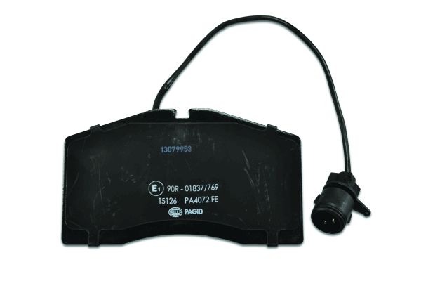 BEHR HELLA SERVICE - 8DB355018491 - Комплект тормозных колодок, дисковый тормоз