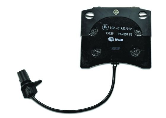 BEHR HELLA SERVICE - 8DB355018521 - Комплект тормозных колодок, дисковый тормоз