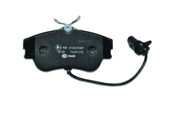 BEHR HELLA SERVICE - 8DB355018621 - Комплект тормозных колодок, дисковый тормоз BEHR HELLA SERVICE - 8DB355018621 - Комплект тормозных колодок, дисковый тормоз