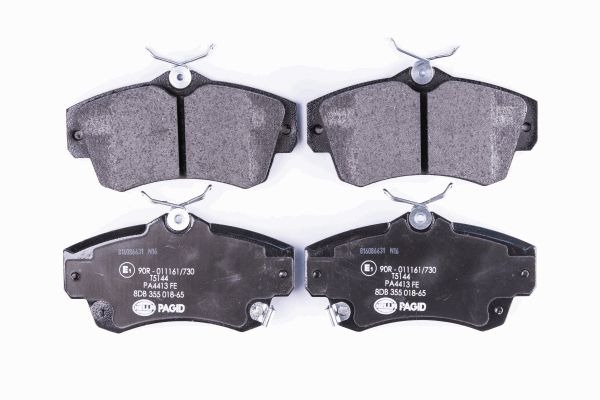 BEHR HELLA SERVICE - 8DB355018651 - Комплект тормозных колодок, дисковый тормоз BEHR HELLA SERVICE - 8DB355018651 - Комплект тормозных колодок, дисковый тормоз