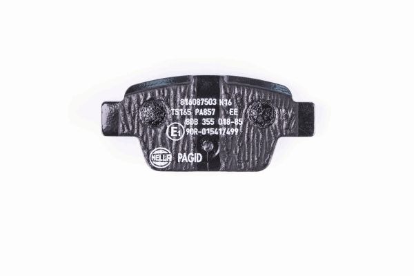 BEHR HELLA SERVICE - 8DB355018851 - Комплект тормозных колодок, дисковый тормоз