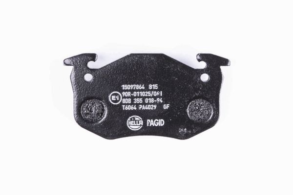 BEHR HELLA SERVICE - 8DB355018941 - Комплект тормозных колодок, дисковый тормоз
