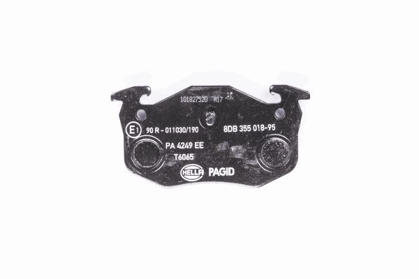 BEHR HELLA SERVICE - 8DB355018951 - Комплект тормозных колодок, дисковый тормоз