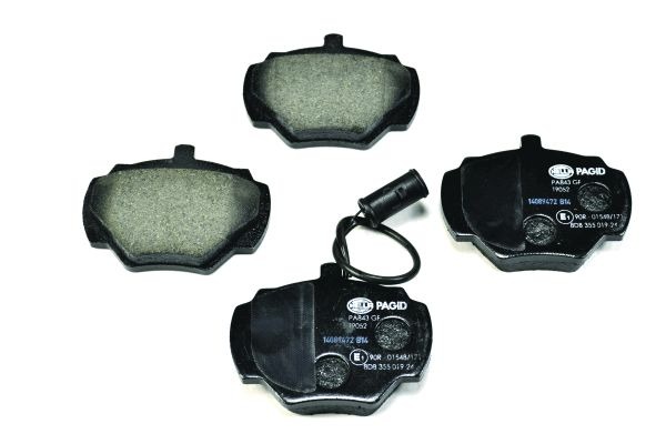 BEHR HELLA SERVICE - 8DB355019241 - Комплект тормозных колодок, дисковый тормоз