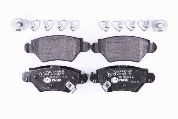 BEHR HELLA SERVICE - 8DB355019271 - Комплект тормозных колодок, дисковый тормоз