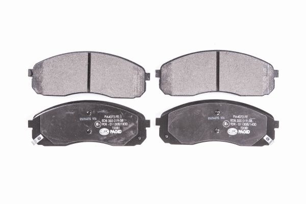 BEHR HELLA SERVICE - 8DB355019581 - Комплект тормозных колодок, дисковый тормоз BEHR HELLA SERVICE - 8DB355019581 - Комплект тормозных колодок, дисковый тормоз