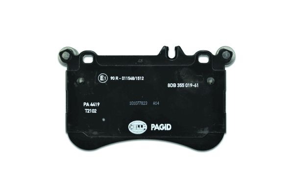 BEHR HELLA SERVICE - 8DB355019611 - Комплект тормозных колодок, дисковый тормоз