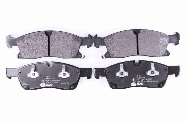 BEHR HELLA SERVICE - 8DB355019621 - Комплект тормозных колодок, дисковый тормоз BEHR HELLA SERVICE - 8DB355019621 - Комплект тормозных колодок, дисковый тормоз