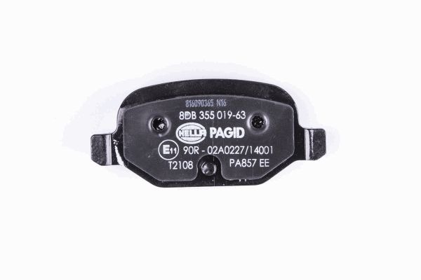BEHR HELLA SERVICE - 8DB355019631 - Комплект тормозных колодок, дисковый тормоз