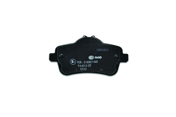 BEHR HELLA SERVICE - 8DB355019741 - Комплект тормозных колодок, дисковый тормоз