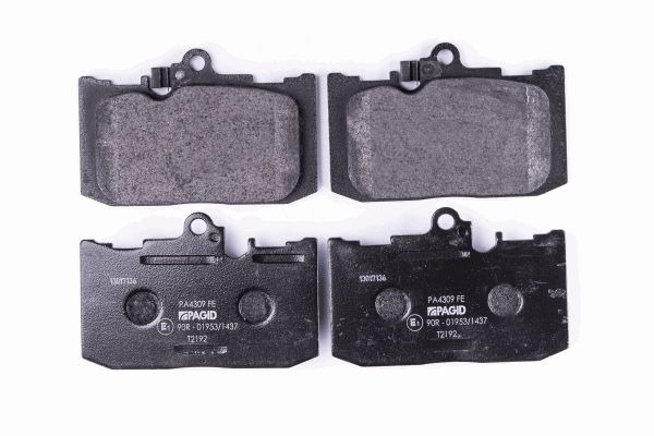 BEHR HELLA SERVICE - 8DB355019851 - Комплект тормозных колодок, дисковый тормоз BEHR HELLA SERVICE - 8DB355019851 - Комплект тормозных колодок, дисковый тормоз