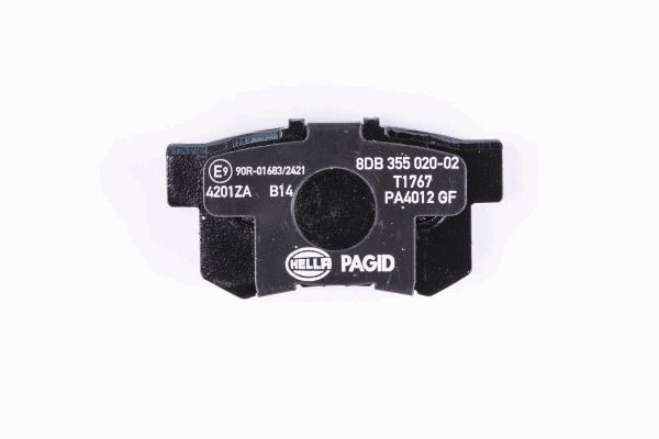 BEHR HELLA SERVICE - 8DB355020021 - Комплект тормозных колодок, дисковый тормоз BEHR HELLA SERVICE - 8DB355020021 - Комплект тормозных колодок, дисковый тормоз