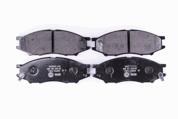 BEHR HELLA SERVICE - 8DB355020041 - Комплект тормозных колодок, дисковый тормоз BEHR HELLA SERVICE - 8DB355020041 - Комплект тормозных колодок, дисковый тормоз