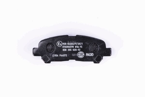 BEHR HELLA SERVICE - 8DB355020131 - Комплект тормозных колодок, дисковый тормоз BEHR HELLA SERVICE - 8DB355020131 - Комплект тормозных колодок, дисковый тормоз