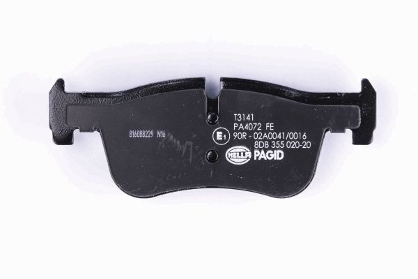 BEHR HELLA SERVICE - 8DB355020201 - Комплект тормозных колодок, дисковый тормоз BEHR HELLA SERVICE - 8DB355020201 - Комплект тормозных колодок, дисковый тормоз