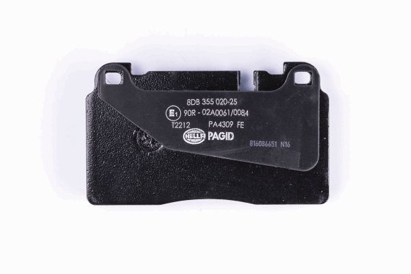 BEHR HELLA SERVICE - 8DB355020251 - Комплект тормозных колодок, дисковый тормоз