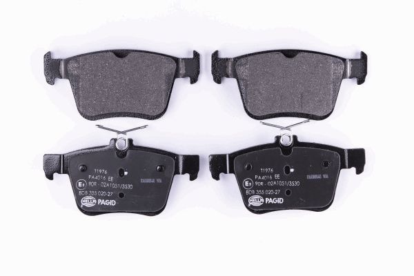 BEHR HELLA SERVICE - 8DB355020271 - Комплект тормозных колодок, дисковый тормоз BEHR HELLA SERVICE - 8DB355020271 - Комплект тормозных колодок, дисковый тормоз