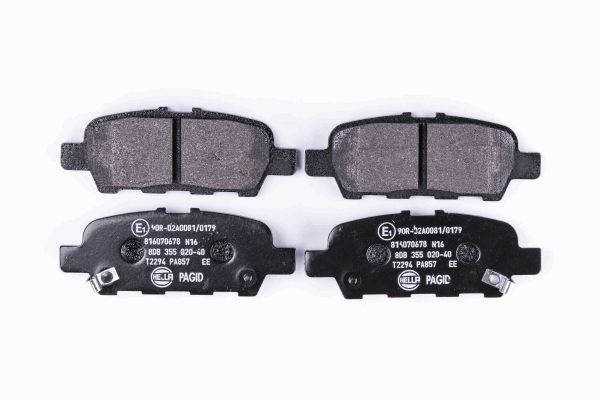 BEHR HELLA SERVICE - 8DB355020401 - Комплект тормозных колодок, дисковый тормоз