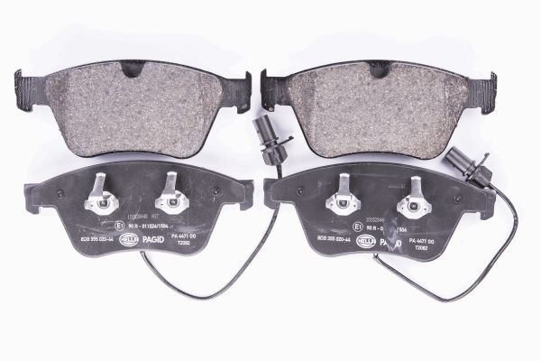 BEHR HELLA SERVICE - 8DB355020441 - Комплект тормозных колодок, дисковый тормоз