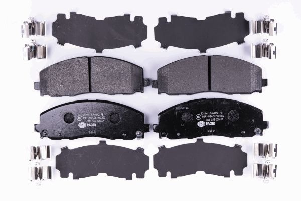 BEHR HELLA SERVICE - 8DB355020571 - Комплект тормозных колодок, дисковый тормоз