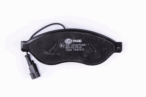 BEHR HELLA SERVICE - 8DB355020651 - Комплект тормозных колодок, дисковый тормоз