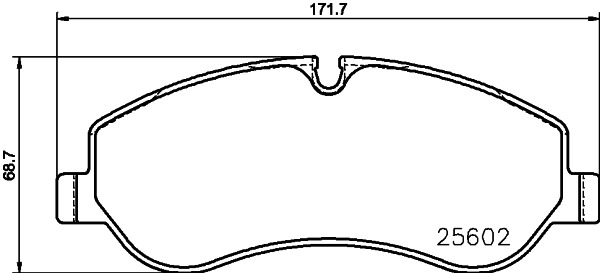 BEHR HELLA SERVICE - 8DB355020691 - Комплект тормозных колодок, дисковый тормоз BEHR HELLA SERVICE - 8DB355020691 - Комплект тормозных колодок, дисковый тормоз