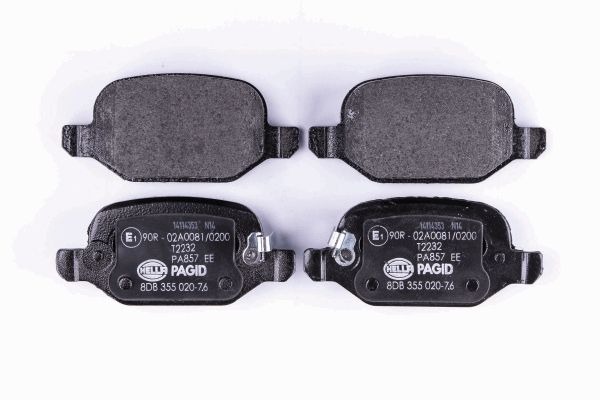 BEHR HELLA SERVICE - 8DB355020761 - Комплект тормозных колодок, дисковый тормоз