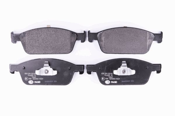 BEHR HELLA SERVICE - 8DB355020831 - Комплект тормозных колодок, дисковый тормоз BEHR HELLA SERVICE - 8DB355020831 - Комплект тормозных колодок, дисковый тормоз