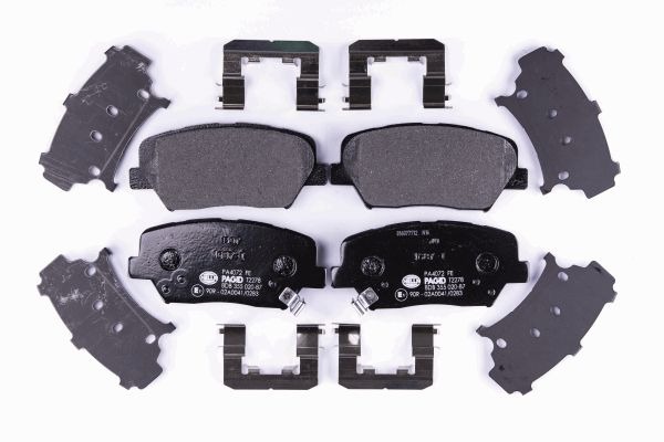 BEHR HELLA SERVICE - 8DB355020871 - Комплект тормозных колодок, дисковый тормоз BEHR HELLA SERVICE - 8DB355020871 - Комплект тормозных колодок, дисковый тормоз