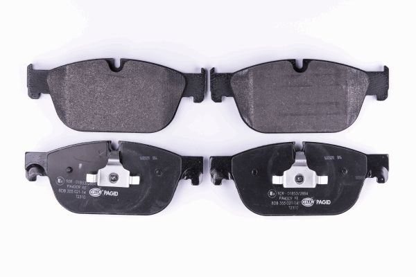 BEHR HELLA SERVICE - 8DB 355 021-141 - Комплект тормозных колодок, дисковый тормоз BEHR HELLA SERVICE - 8DB 355 021-141 - Комплект тормозных колодок, дисковый тормоз