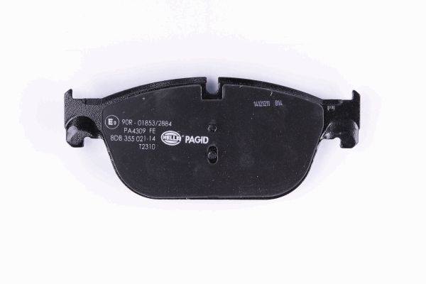 BEHR HELLA SERVICE - 8DB 355 021-141 - Комплект тормозных колодок, дисковый тормоз BEHR HELLA SERVICE - 8DB 355 021-141 - Комплект тормозных колодок, дисковый тормоз