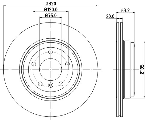 BEHR HELLA SERVICE - 8DD355109941 - Тормозной диск