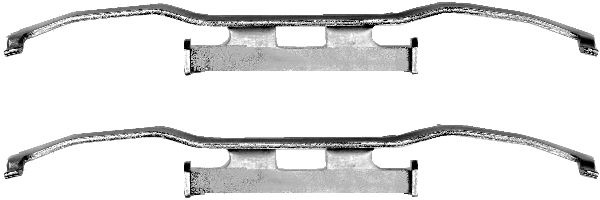 BEHR HELLA SERVICE - 8DZ 355 201-261 - Пружина, тормозной суппорт BEHR HELLA SERVICE - 8DZ 355 201-261 - Пружина, тормозной суппорт